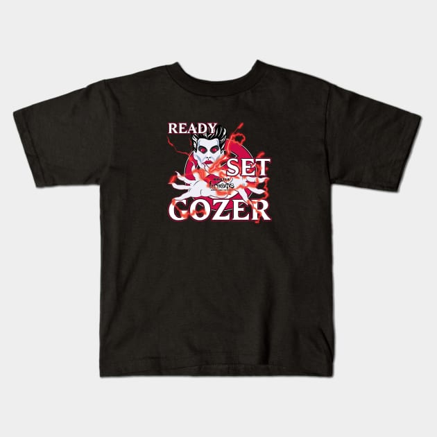 Ready, Set, GOZER! Kids T-Shirt by Fanthropy Running Clubs